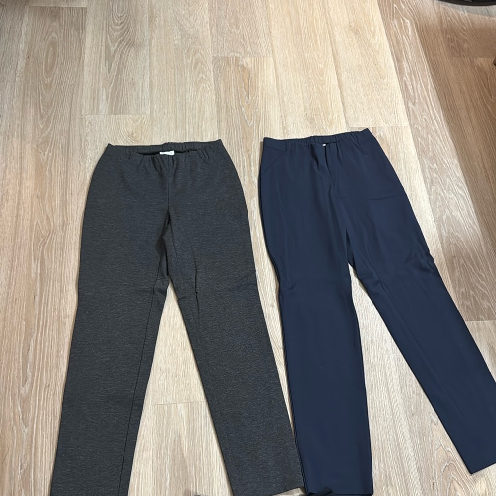 J. Jill Ponte Slim leg pull on pants bundle